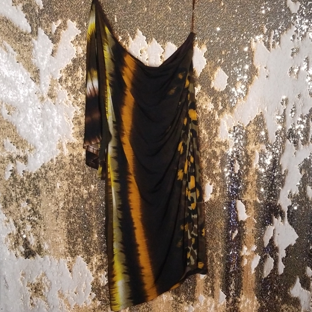 Saint Tropez West Multi Color Cocktail Dress